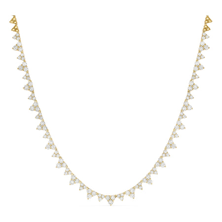 Capri Dreaming® Trio Diamond Necklace | 18K Yellow Gold