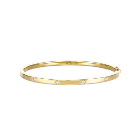 Capri Dreaming® Solaro Diamond Bangle | 18K Yellow Gold