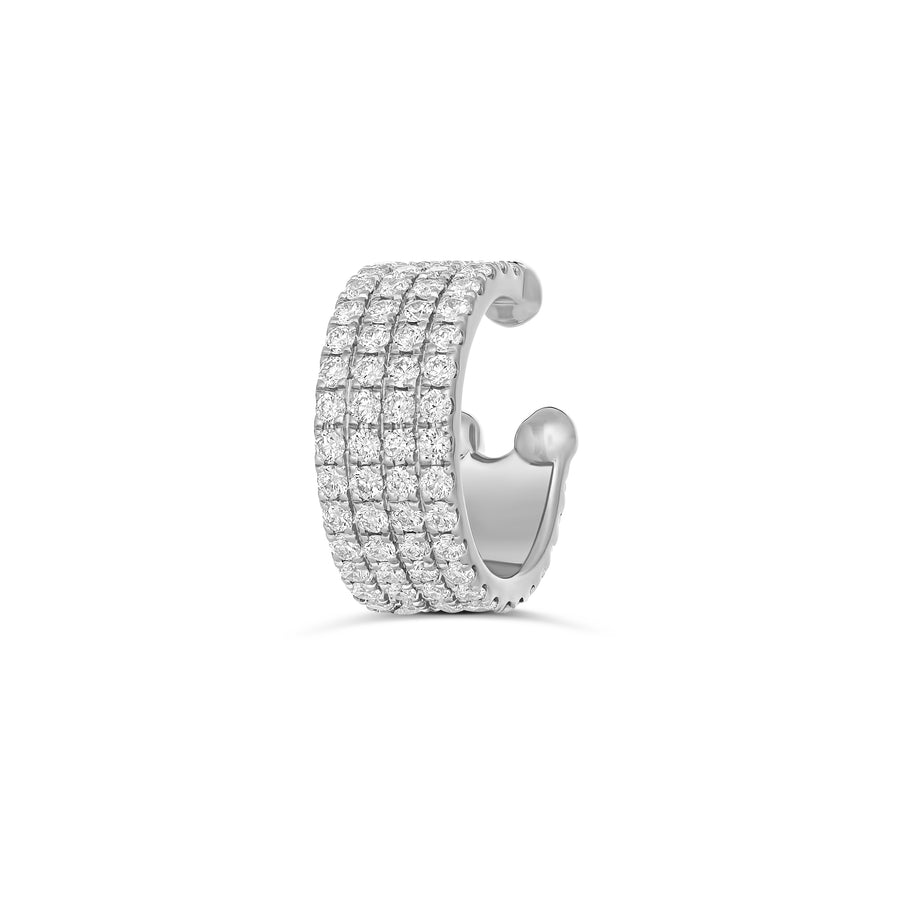 Capri Dreaming® Cici Diamond Ear Cuff | White Gold
