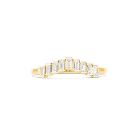Capri Dreaming® Crest Diamond Ring | 18K Yellow Gold