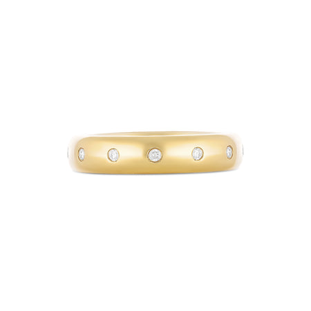 Capri Dreaming® Pebble Large Diamond Ring | 18K Yellow Gold