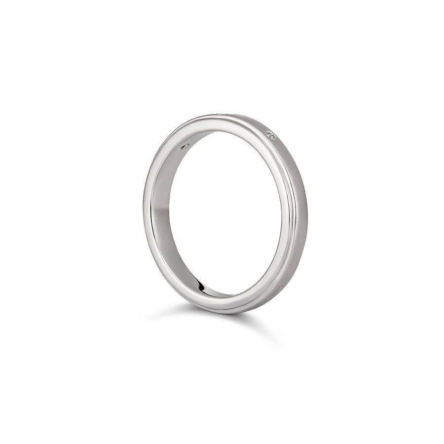 Wedding Eternity Round Brilliant Cut Diamond Ring | White Gold