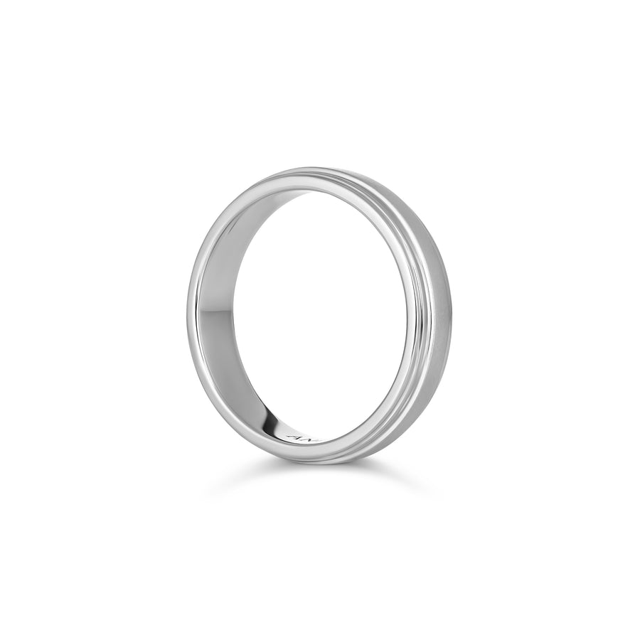 Eternal Men's Wedding Ring | White Gold