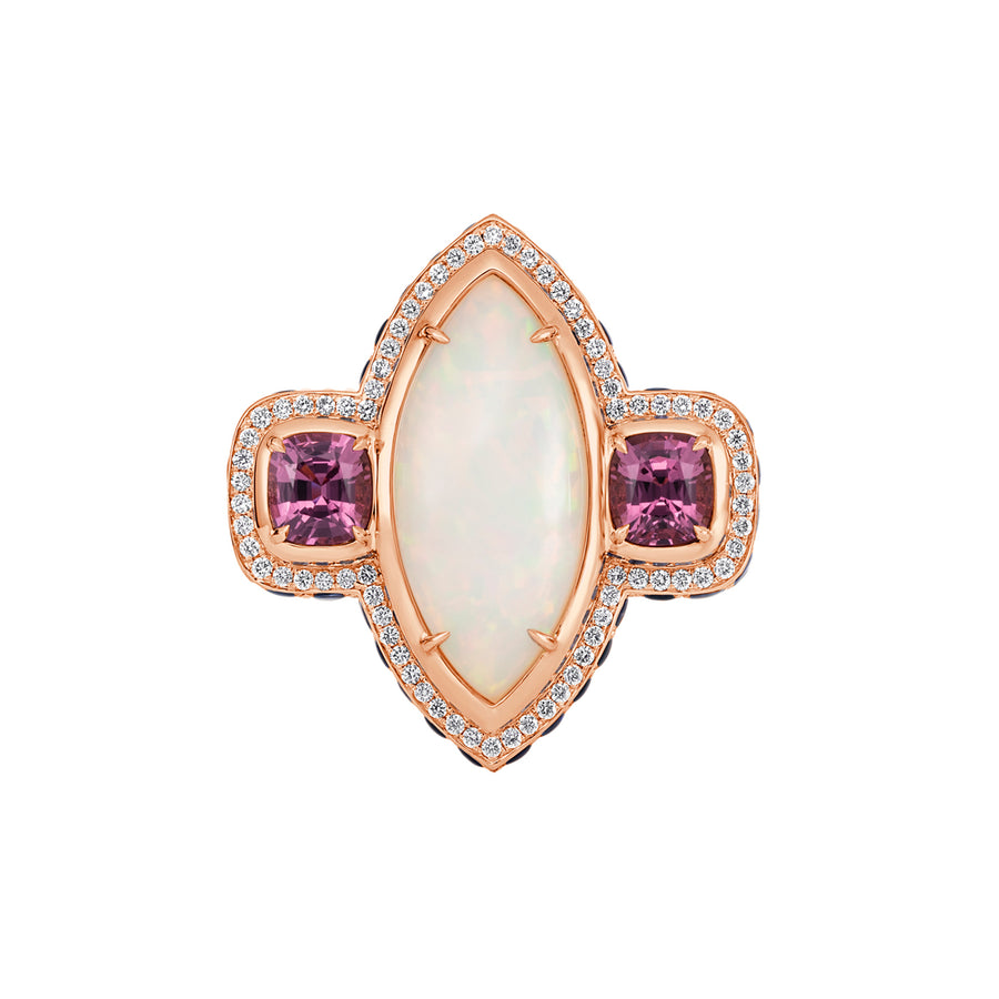 Bauble® Opal and Sapphire Ring