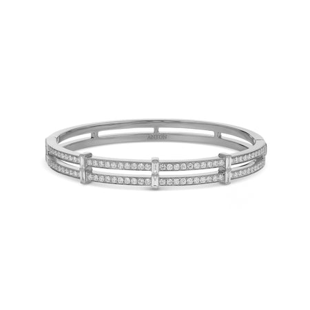 Lighthouse® Bangle | White Gold