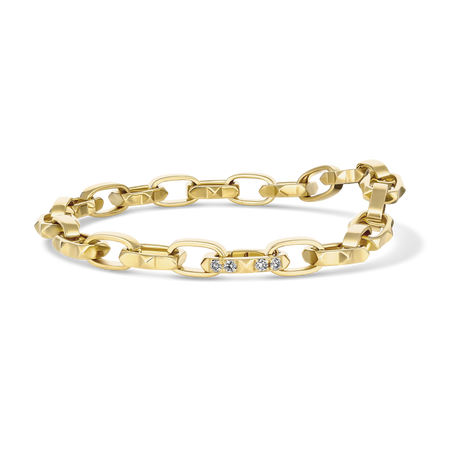 R.08®  Link Bracelet | 18k Yellow Gold
