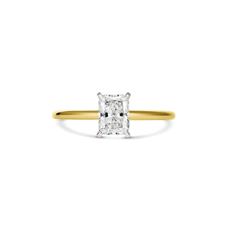 Endless Crawford Radiant Cut Diamond Engagement Ring | 18K Yellow Gold