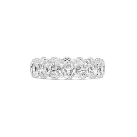 Riviera | Oval Shaped Diamond Eternity Ring