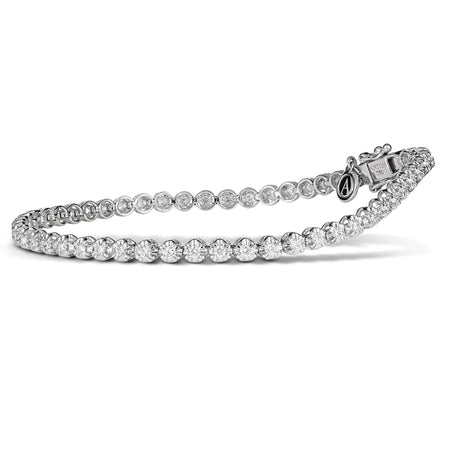 Allure Tennis Diamond Bracelet 0.90ct - 0.93ct | 18K White Gold