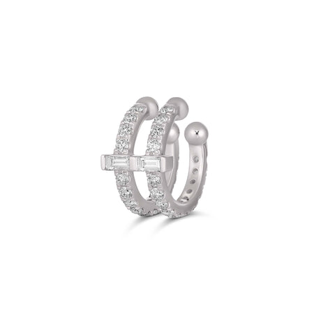 Lighthouse® Ear Cuff | White Gold
