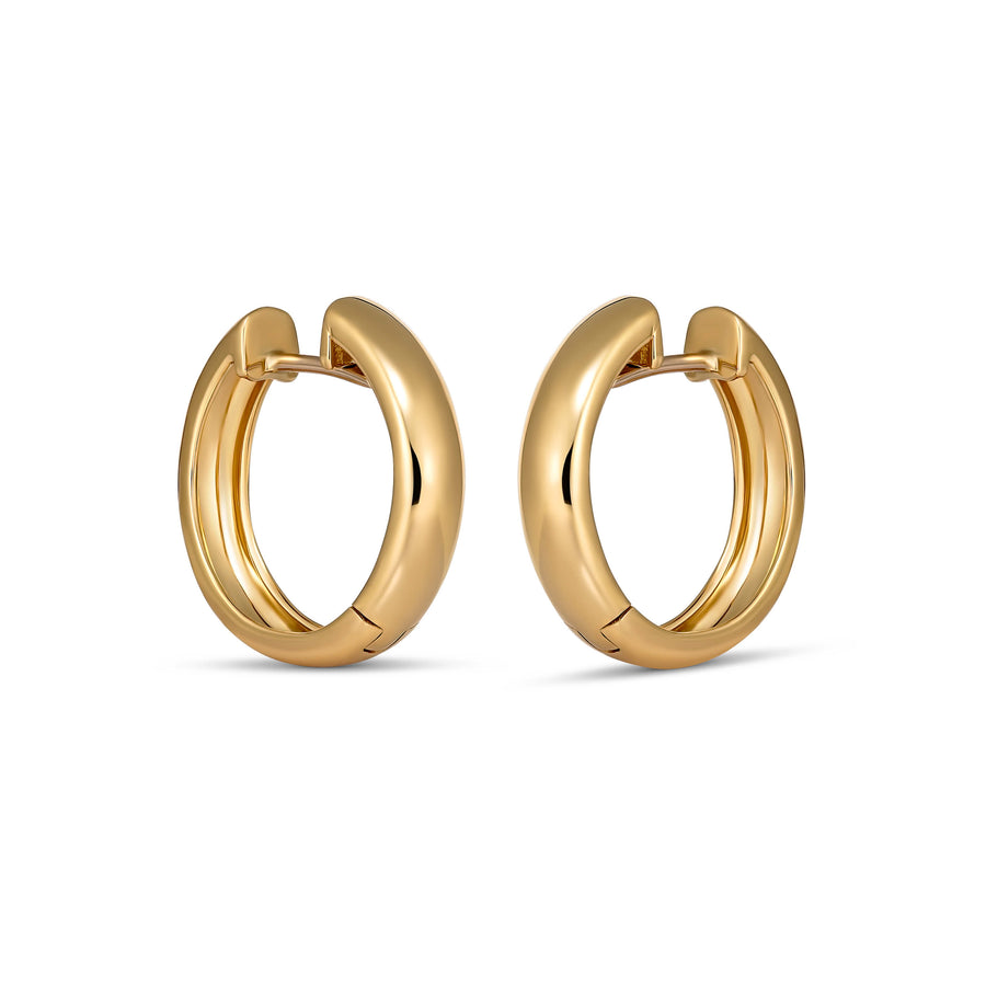 Capri Dreaming® Solid Hoops 19mm | Yellow Gold