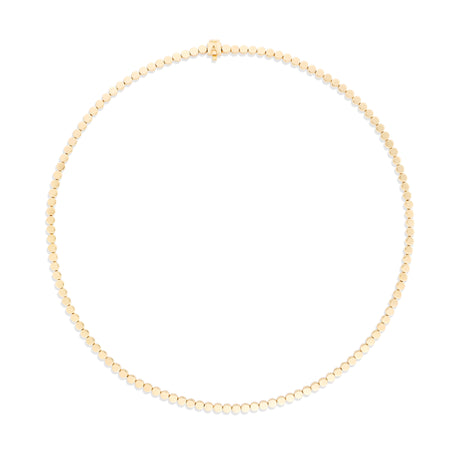 Capri Dreaming® Golden Tennis Necklace | 18K Yellow Gold
