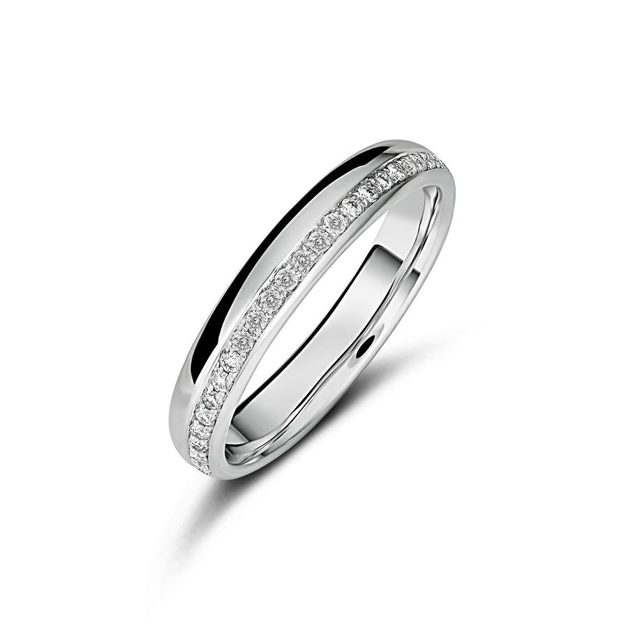 Wedding Diamond Ring | White Gold
