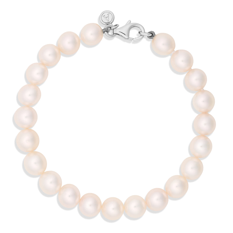 Classic Pearl Bracelet | White Gold
