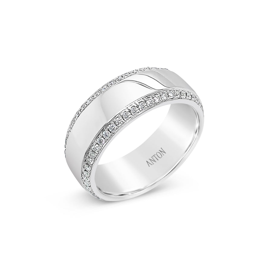 Men's | Diamond Ring White Gold