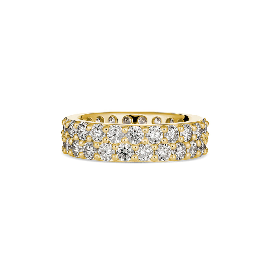Allure Eternity Diamond Ring | Yellow Gold