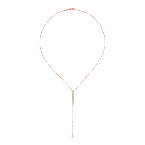 R.08™ Pointe Lariat Necklace | Rose Gold