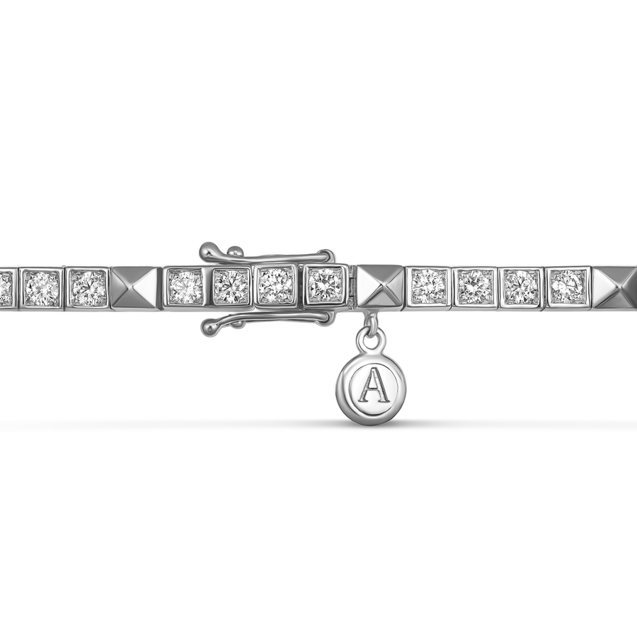R.08™ Une Diamond Bracelet | White Gold