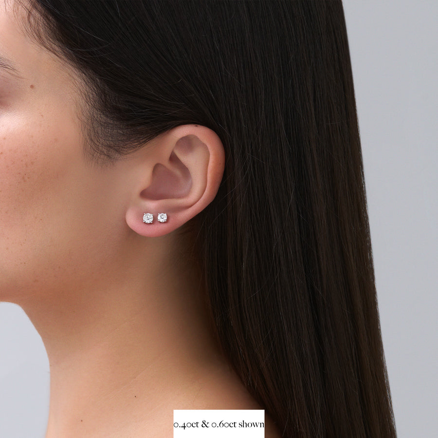 Signature Diamond Stud Earrings – Musson Jewellers