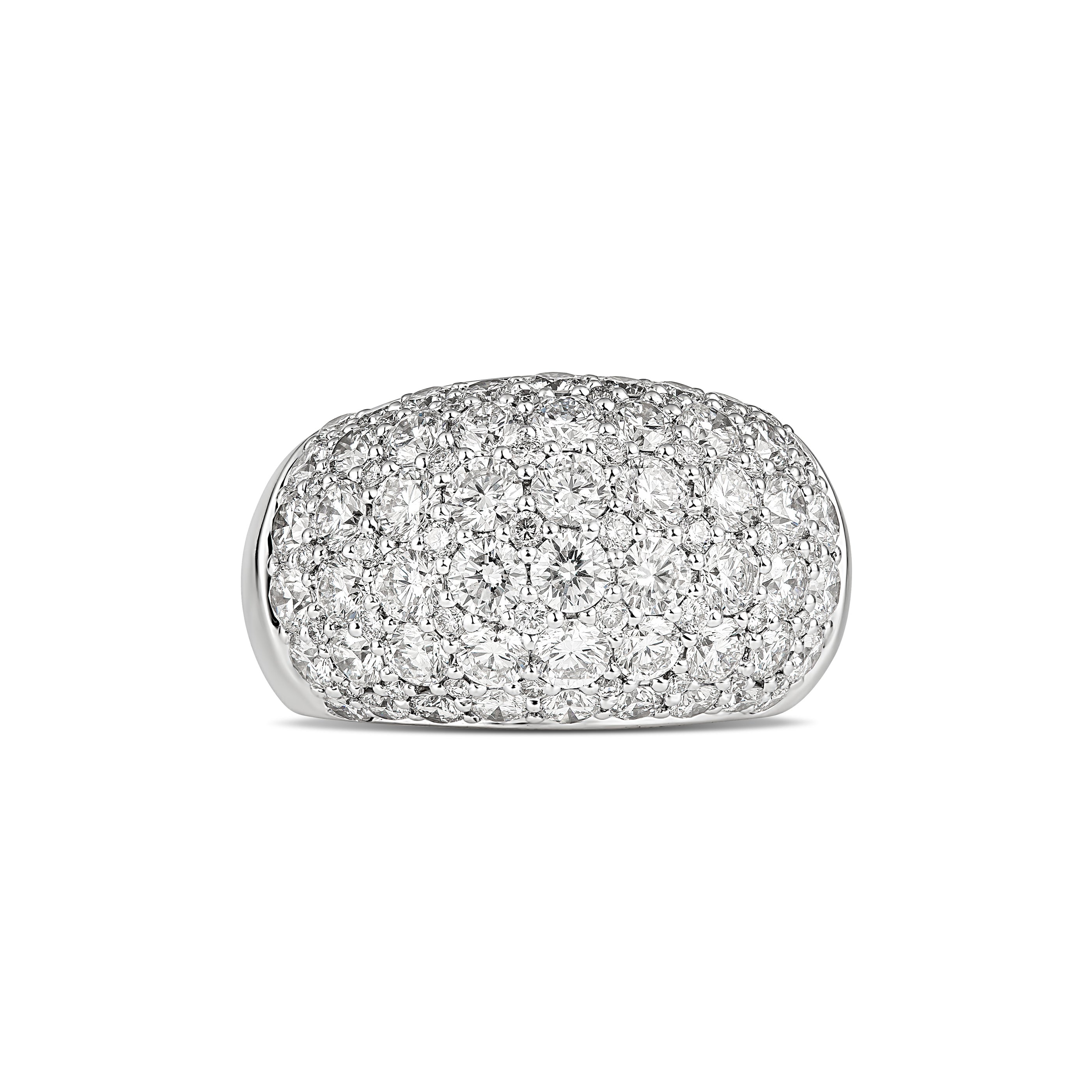 Artisan Diamond Pavé Ring | White Gold - ARTISAN-RKS98540-WG - ANTON ...