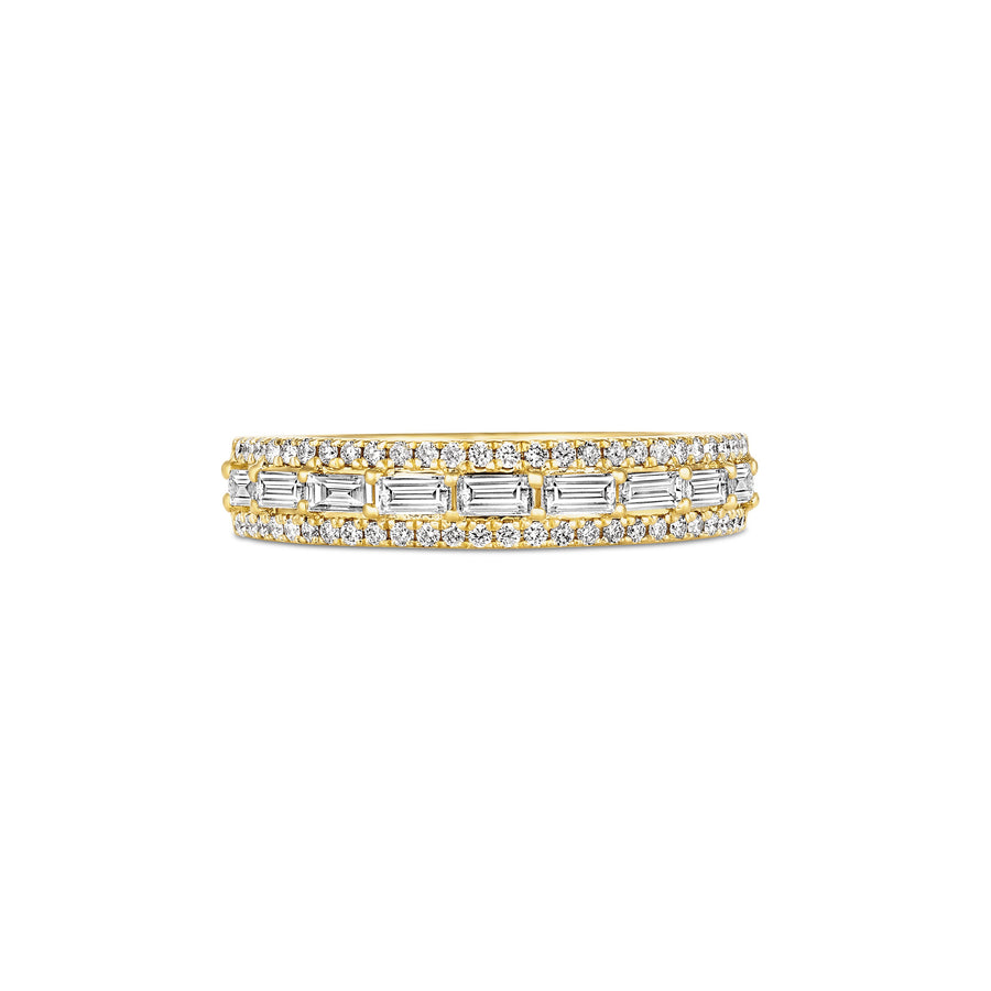 Artisan Valley Diamond Ring | 18K Yellow Gold