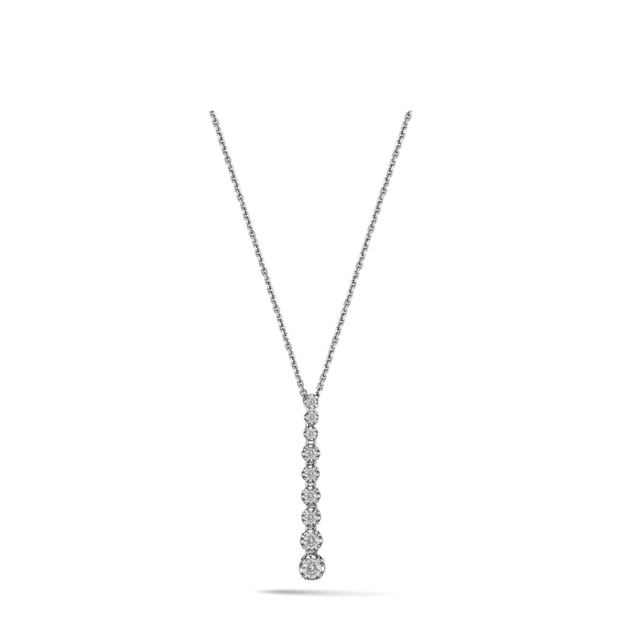 Allure Diamond Drop Pendant | Rose Gold