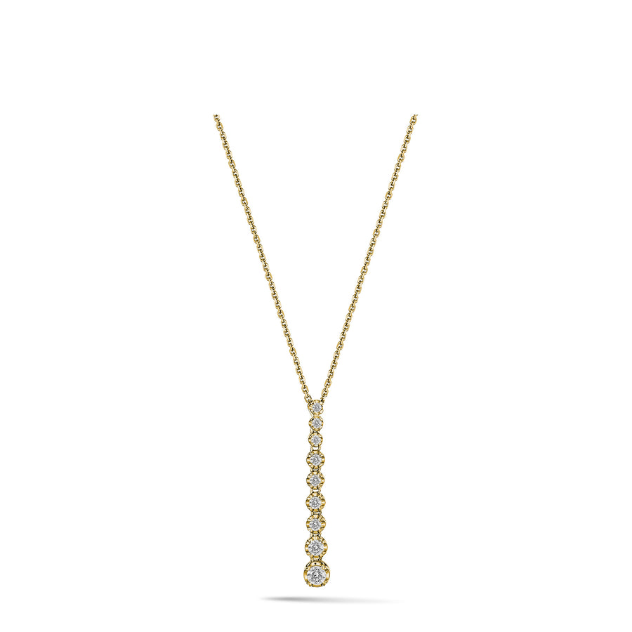 Allure Diamond Drop Pendant | Rose Gold