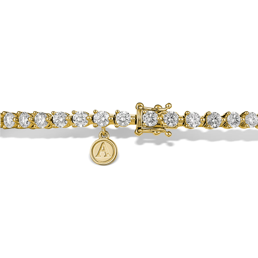Aura Tennis Bracelet 4.38ct - 4.85ct | White Gold