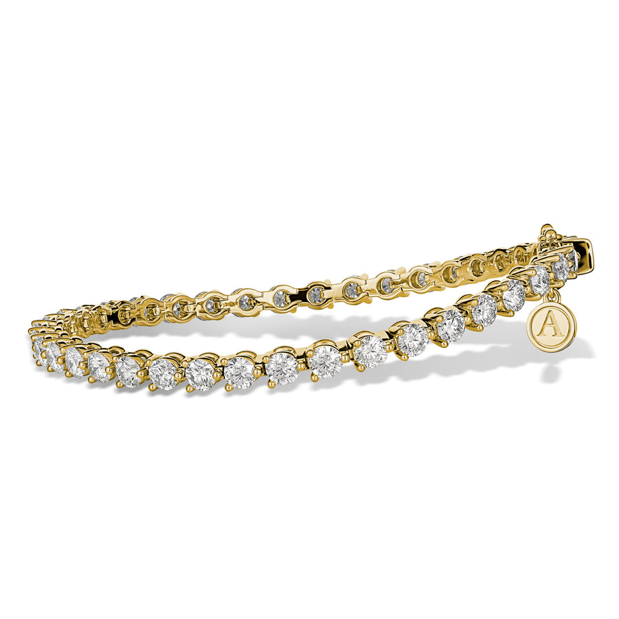 Aura Tennis Bracelet 6.12ct - 6.80ct | White Gold