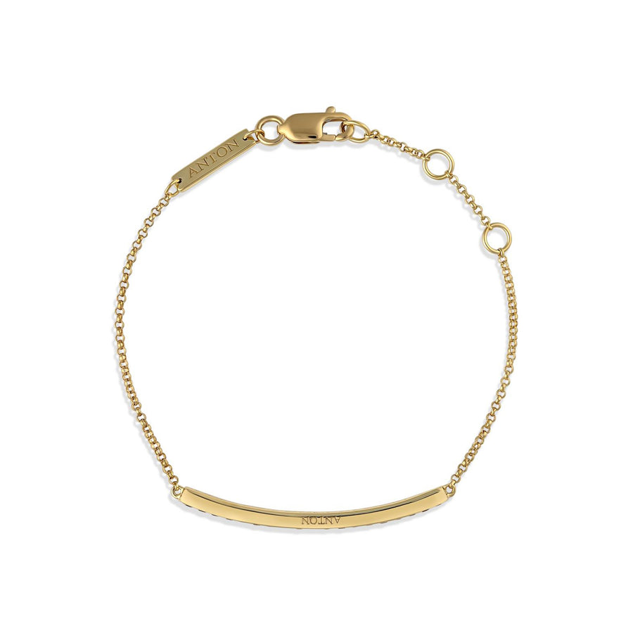 Little Rocks® Collection Rainbow Bar Bracelet | White Gold