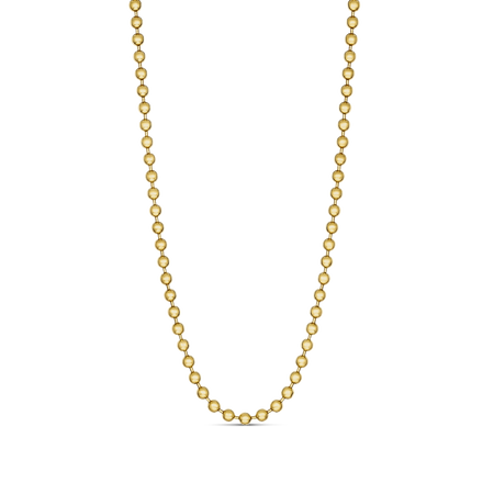Riviera Ball Chain 3.1mm | 18k Yellow Gold