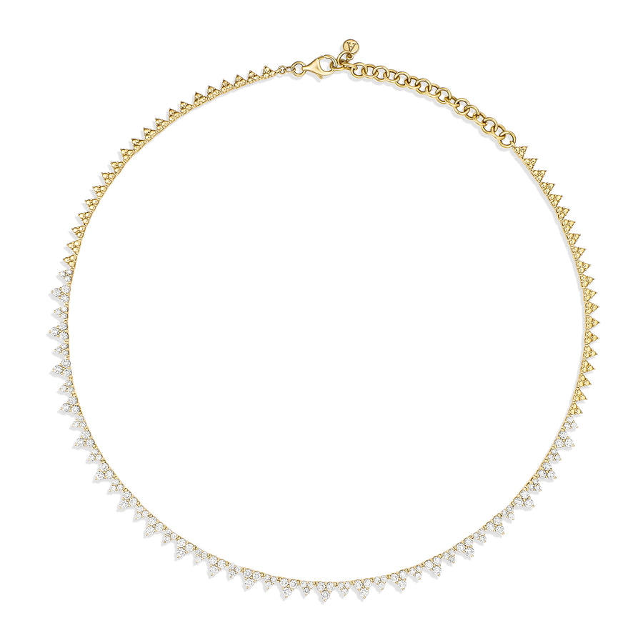 Capri Dreaming® Trio Diamond Necklace | 18K Yellow Gold