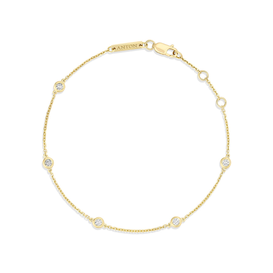 Capri Dreaming® Dot Chain 0.52CT Bracelet | White Gold