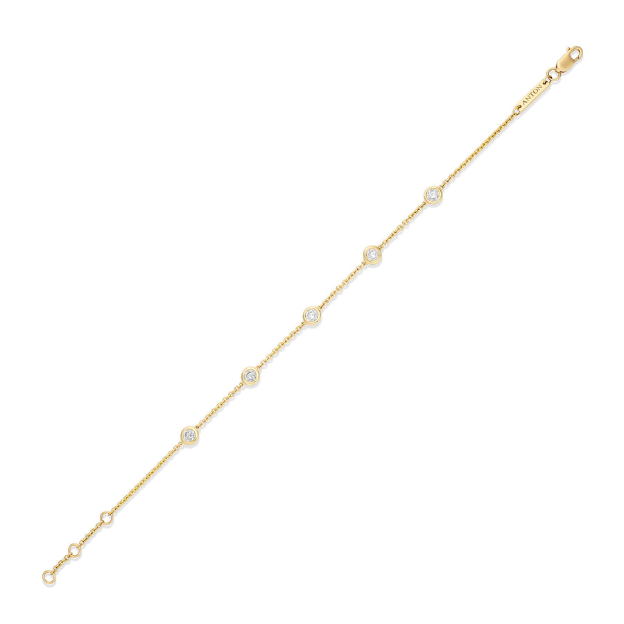 Capri Dreaming™ Dot Chain 0.52CT Bracelet | Yellow Gold