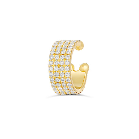 Capri Dreaming® Cici Diamond Ear Cuff | 18K Yellow Gold