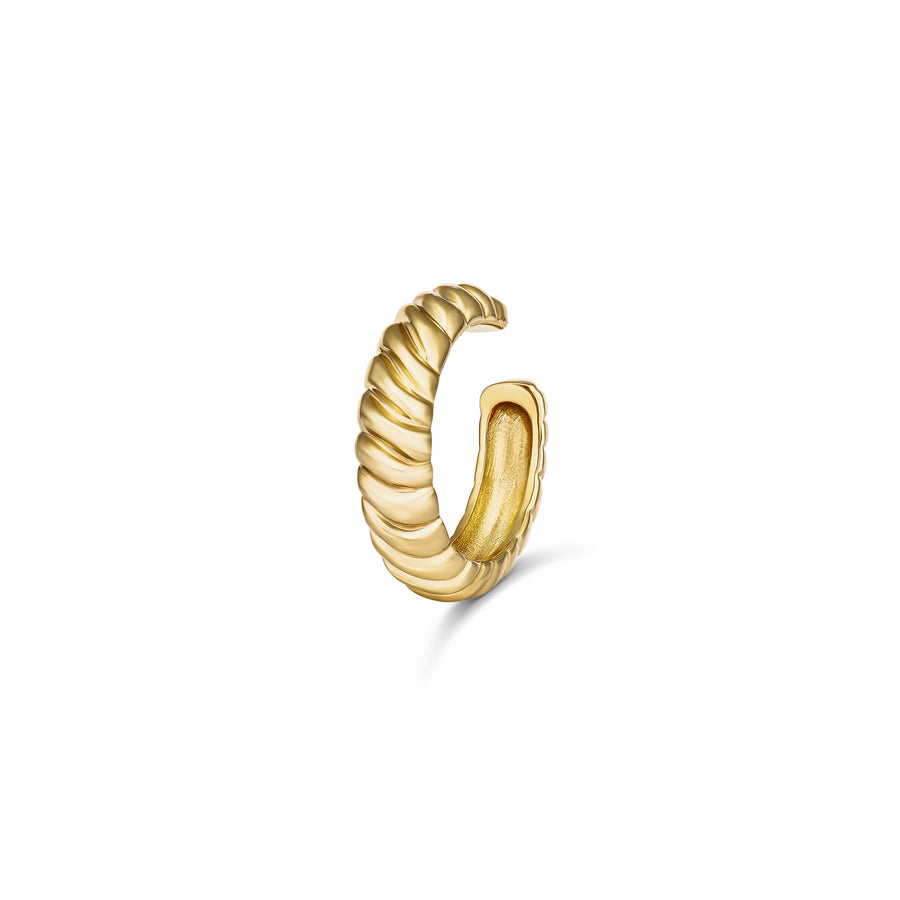 Capri Dreaming® Rope Ear Cuff | 18K Yellow Gold