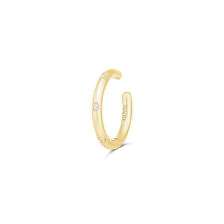 Capri Dreaming® Pebble Ear Cuff Small | Yellow Gold