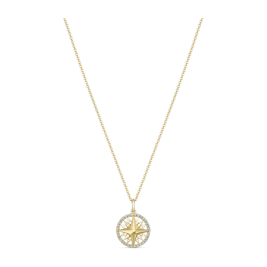 Capri Dreaming® Capella Diamond Pendant Necklace | 18K Yellow Gold