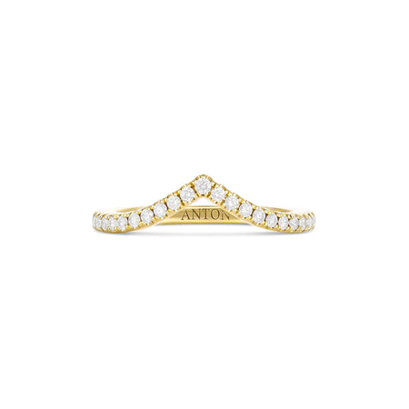Capri Dreaming® Summit Diamond Ring Small | 18K Yellow Gold