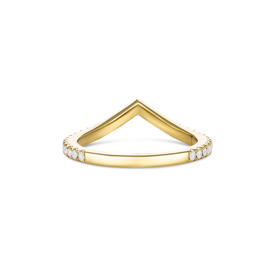 Capri Dreaming® Summit Diamond Ring Small | Yellow Gold