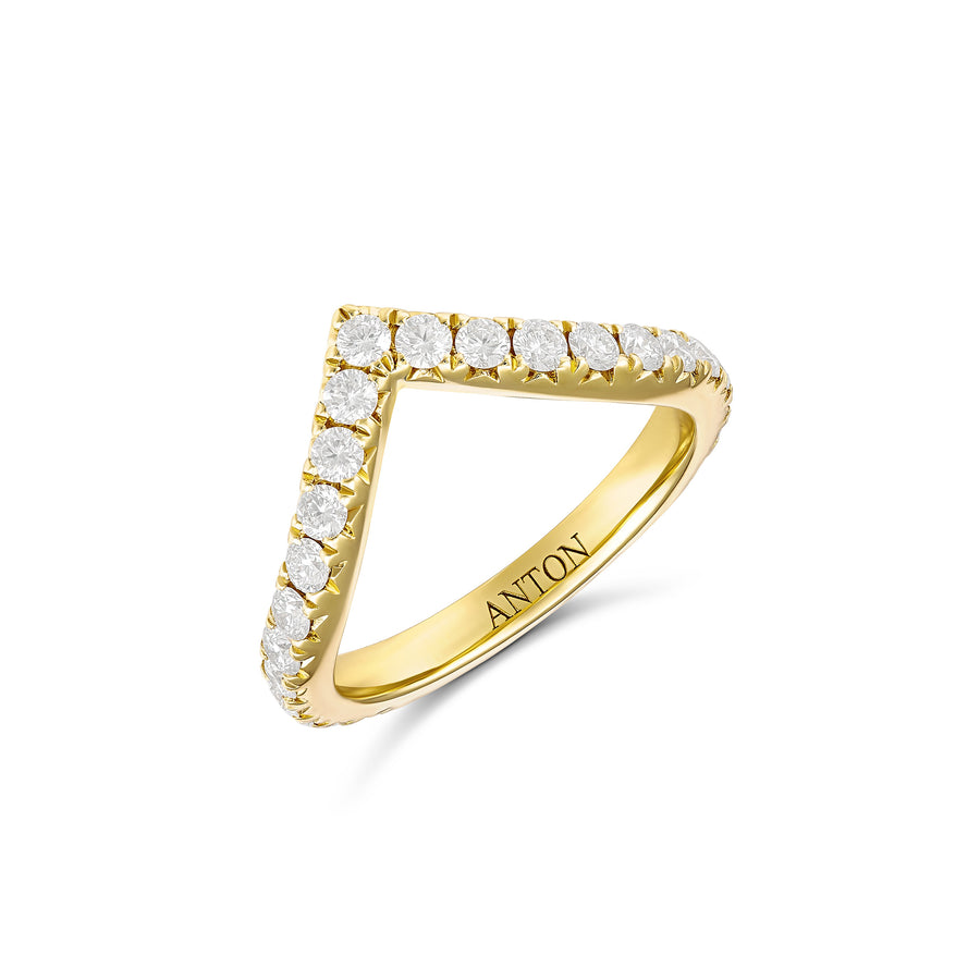 Capri Dreaming® Summit Diamond Ring Large | Yellow Gold