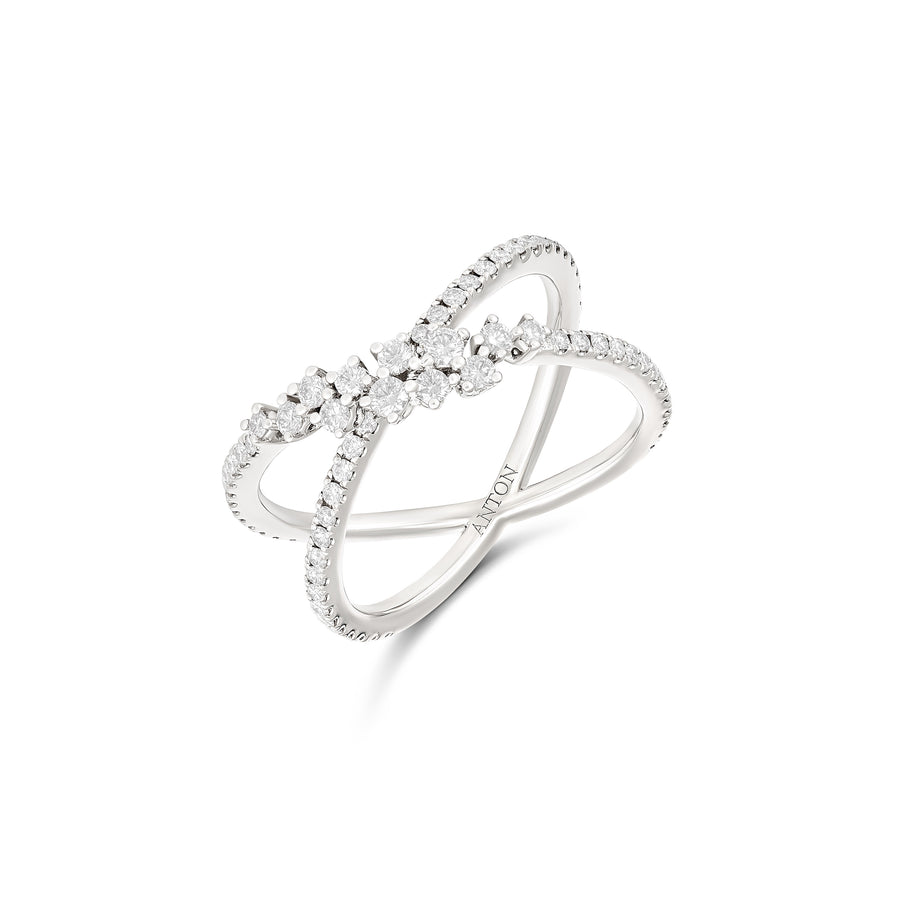 Galaxy Collection Diamond Ring | White Gold