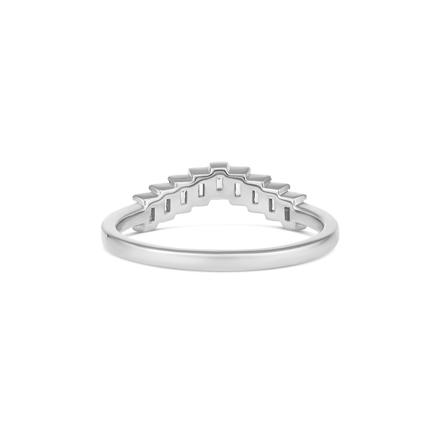 Capri Dreaming® Crest Diamond Ring | White Gold