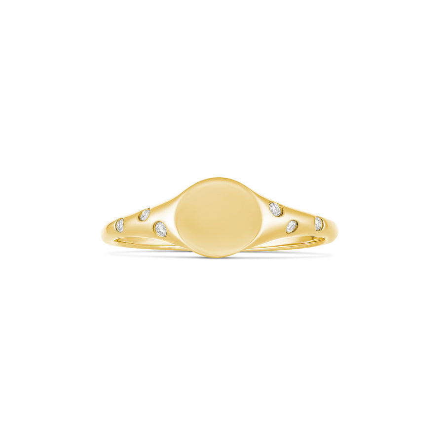 14k Solid Gold Diamond Iconic Star Ring, Diamond Signet Ring, Diamond Star  Ring at Rs 15999 | हीरे की सगाई की अंगूठी in Surat | ID: 23645209433