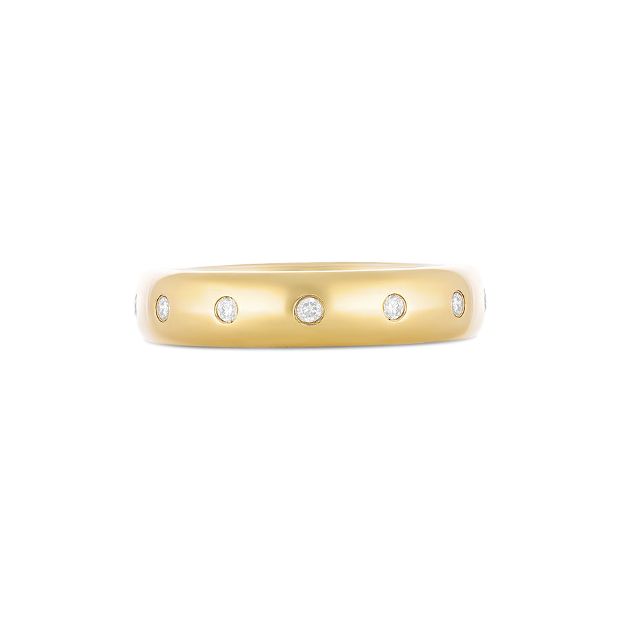 Capri Dreaming® Pebble Large Diamond Ring | 18K Yellow Gold