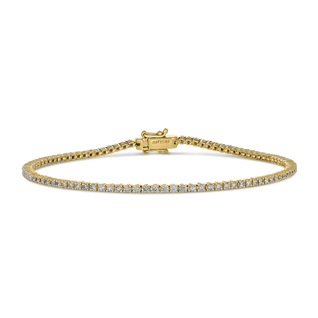 Classic Tennis Bracelet 0.90ct - 1.00ct | Yellow Gold
