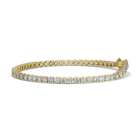Classic Tennis Bracelet 4.94ct - 5.57ct | Yellow Gold