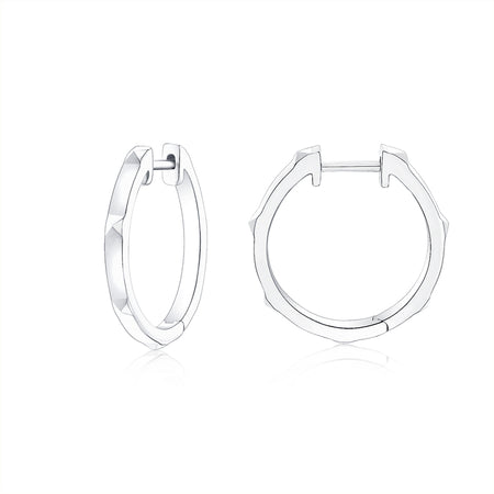 R.08® Mode Hoops | White Gold