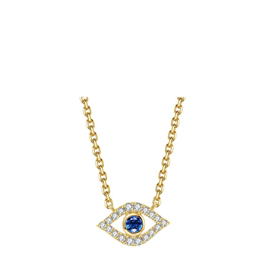 Capri Dreaming® Evil Eye Pendant Necklace | Yellow Gold