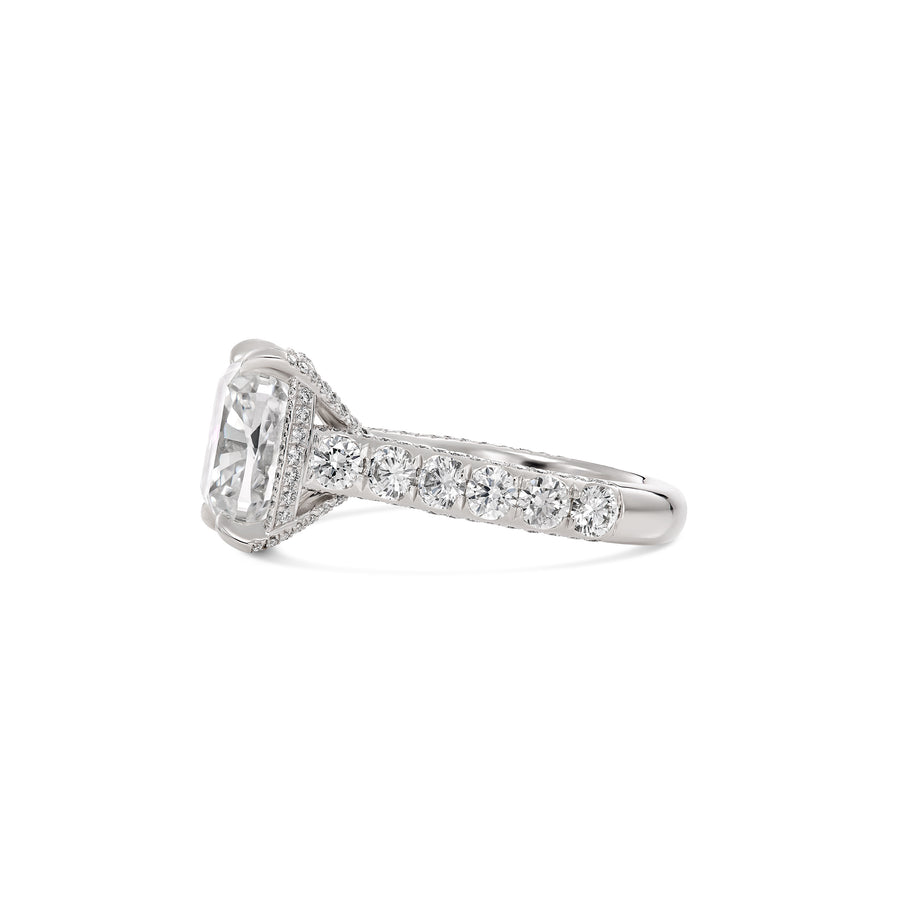Hot Rocks® Collection Cushion Cut Diamond Ring |P